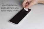 Brothers Bench black and white wood rustic farmhouse dishwasher magnet showing 'CLEAN' side with a sliding indicator