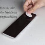 Brothers Bench black and white wood rustic farmhouse dishwasher magnet showing 'CLEAN' side with a sliding indicator